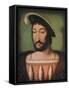 'Portrait of Francois I of France', c16th century-Jean Clouet-Framed Stretched Canvas