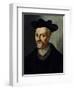 Portrait of Francois Rabelais (circa 1494-1553)-null-Framed Giclee Print