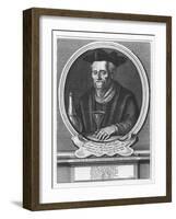 Portrait of François Rabelais-Etienne Jehandier Desrochers-Framed Giclee Print