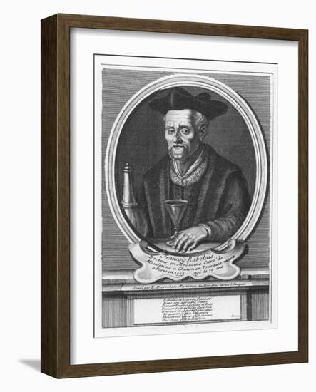 Portrait of François Rabelais-Etienne Jehandier Desrochers-Framed Giclee Print