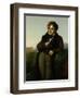 Portrait of Francois Rene (1768-1848) Vicomte De Chateaubriand, 1811-Anne-Louis Girodet de Roussy-Trioson-Framed Giclee Print