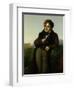 Portrait of Francois Rene (1768-1848) Vicomte De Chateaubriand, 1811-Anne-Louis Girodet de Roussy-Trioson-Framed Giclee Print