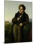 Portrait of Francois Rene (1768-1848) Vicomte De Chateaubriand, 1811-Anne-Louis Girodet de Roussy-Trioson-Mounted Giclee Print