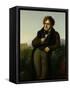Portrait of Francois Rene (1768-1848) Vicomte De Chateaubriand, 1811-Anne-Louis Girodet de Roussy-Trioson-Framed Stretched Canvas