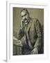 Portrait of Francois Stephanus Malan (Wellington, 1871-Cape Town, 1941), South African Politician-null-Framed Giclee Print