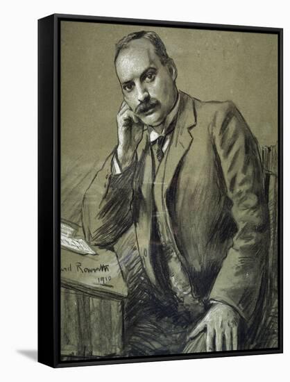 Portrait of Francois Stephanus Malan (Wellington, 1871-Cape Town, 1941), South African Politician-null-Framed Stretched Canvas