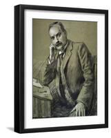 Portrait of Francois Stephanus Malan (Wellington, 1871-Cape Town, 1941), South African Politician-null-Framed Giclee Print