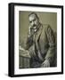 Portrait of Francois Stephanus Malan (Wellington, 1871-Cape Town, 1941), South African Politician-null-Framed Giclee Print