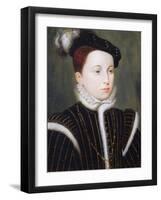 Portrait of Francois-Francois Clouet-Framed Giclee Print