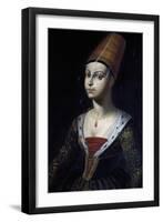 Portrait of Francoise De Boulogne, Castle of Lapalisse (La Palice), Auvergne, France-null-Framed Giclee Print