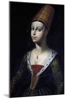 Portrait of Francoise De Boulogne, Castle of Lapalisse (La Palice), Auvergne, France-null-Mounted Giclee Print