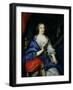 Portrait of Francoise-Louise de La Baume Le Blanc Duchesse de Vaujour-Jean Nocret-Framed Giclee Print