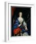 Portrait of Francoise-Louise de La Baume Le Blanc Duchesse de Vaujour-Jean Nocret-Framed Giclee Print