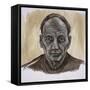 Portrait of Frank Auerbach, 2002-Stevie Taylor-Framed Stretched Canvas