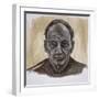 Portrait of Frank Auerbach, 2002-Stevie Taylor-Framed Giclee Print