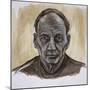 Portrait of Frank Auerbach, 2002-Stevie Taylor-Mounted Giclee Print