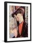 Portrait of Frank Burty Haviland-Amedeo Modigliani-Framed Art Print