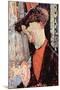 Portrait of Frank Burty Haviland-Amedeo Modigliani-Mounted Art Print