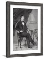 Portrait of Franklin Pierce (1804-69)-Alonzo Chappel-Framed Giclee Print