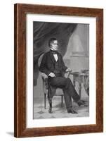 Portrait of Franklin Pierce (1804-69)-Alonzo Chappel-Framed Giclee Print