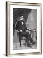 Portrait of Franklin Pierce (1804-69)-Alonzo Chappel-Framed Giclee Print