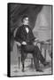 Portrait of Franklin Pierce (1804-69)-Alonzo Chappel-Framed Stretched Canvas