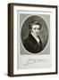 Portrait of Franz Grillparzer, (1791 – 1872)-null-Framed Giclee Print