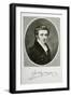 Portrait of Franz Grillparzer, (1791 – 1872)-null-Framed Giclee Print