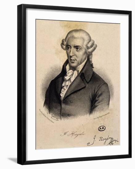 Portrait of Franz Joseph Haydn-null-Framed Giclee Print