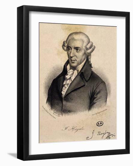 Portrait of Franz Joseph Haydn-null-Framed Giclee Print