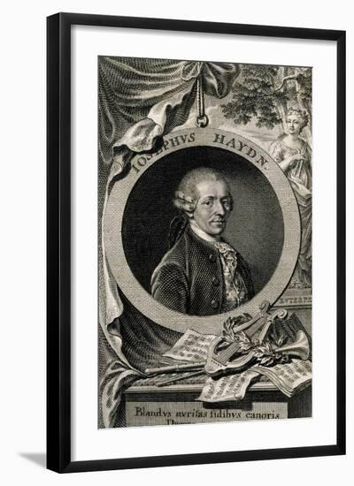 Portrait of Franz Joseph Haydn-null-Framed Giclee Print