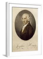 Portrait of Franz Joseph Haydn-null-Framed Giclee Print