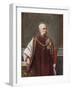 Portrait of Franz Joseph I of Austria as Grand Master of the Golden Fleece, 1903-Adolf Liebscher-Framed Giclee Print