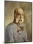 Portrait of Franz Joseph I of Austria-null-Mounted Giclee Print