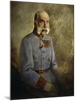 Portrait of Franz Joseph I of Austria-null-Mounted Giclee Print