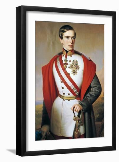 Portrait of Franz Joseph I of Austria-null-Framed Giclee Print