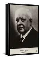 Portrait of Franz Lehar-null-Framed Stretched Canvas