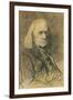 Portrait of Franz Liszt (1811-1886) by Munkacsy, Mihaly (1844-1900)-Mihaly Munkacsy-Framed Giclee Print