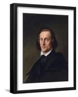 Portrait of Franz Liszt (1811-188)-null-Framed Giclee Print