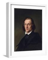 Portrait of Franz Liszt (1811-188)-null-Framed Giclee Print