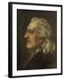 Portrait of Franz Liszt (1811-188)-Leonhard Thoma-Framed Giclee Print