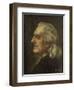 Portrait of Franz Liszt (1811-188)-Leonhard Thoma-Framed Giclee Print