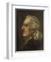 Portrait of Franz Liszt (1811-188)-Leonhard Thoma-Framed Giclee Print