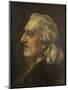 Portrait of Franz Liszt (1811-188)-Leonhard Thoma-Mounted Giclee Print