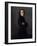 Portrait of Franz Liszt 1839-Henri Lehmann-Framed Giclee Print