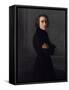 Portrait of Franz Liszt 1839-Henri Lehmann-Framed Stretched Canvas