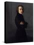 Portrait of Franz Liszt 1839-Henri Lehmann-Stretched Canvas