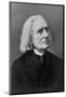 Portrait of Franz Liszt, Hungarian Composer and Pianist-null-Mounted Photographic Print