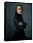 Portrait of Franz Liszt-Henri Lehmann-Framed Stretched Canvas