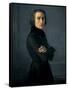 Portrait of Franz Liszt-Henri Lehmann-Framed Stretched Canvas